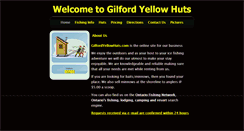 Desktop Screenshot of gilfordyellowhuts.com